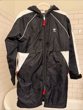 TYR Swim Parka Hooded Fleece-lined Jacket - Large